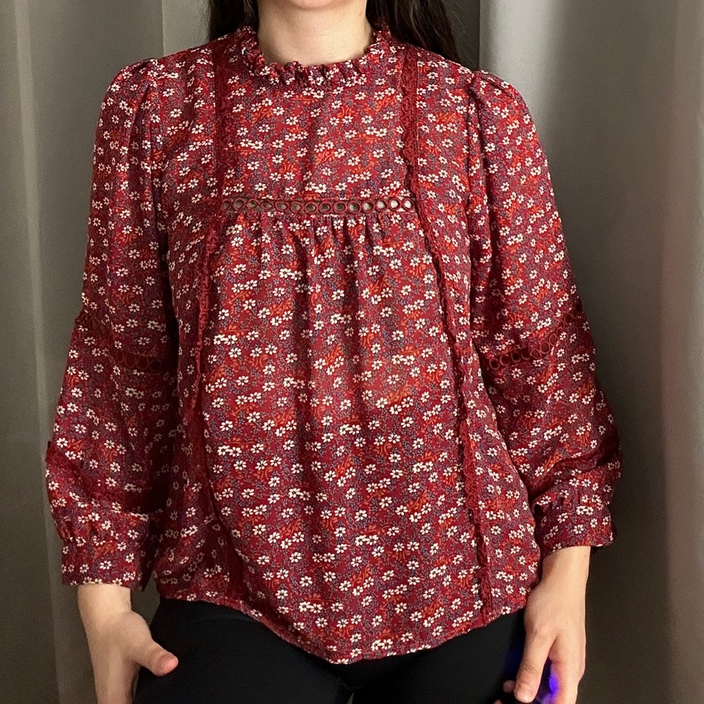 Floral Blouse Size S